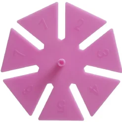 Gifi Préparation Culinaire^Découpe gâteau 5-8 parts x4