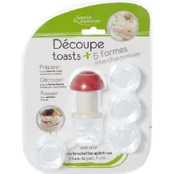 Gifi Préparation Culinaire^Découpe toast 5 formes
