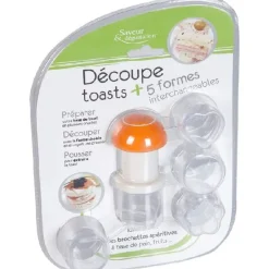 Gifi Préparation Culinaire^Découpe toast 5 formes