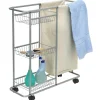 New Desserte de buanderie 3 étages gris Entretien Du Linge