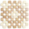 Gifi Rangement De Cuisine^Dessous de plat carré en bambou 19x19cm