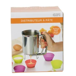 Gifi Préparation Culinaire^Distributeur à pâte acier
