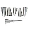Gifi Préparation Culinaire^Douilles à pâtisserie Cuisilux en inox x6
