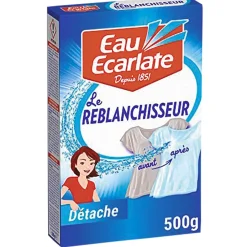 New Détachant blanchisseur en poudre Eau Ecarlate 500g Entretien Du Linge