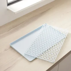 Gifi Rangement De Cuisine^Egouttoir à vaisselle avec support 40x22,6xH2cm