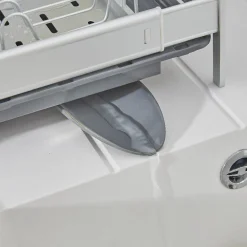 Gifi Rangement De Cuisine^Egouttoir à vaisselle extensible gris et blanc