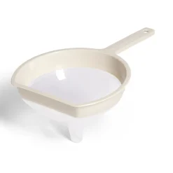 Gifi Préparation Culinaire^Entonnoir polypropylène blanc L22,5x9,5xH14,5cm