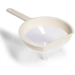 Gifi Préparation Culinaire^Entonnoir polypropylène blanc L22,5x9,5xH14,5cm