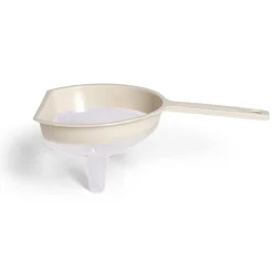 Gifi Préparation Culinaire^Entonnoir polypropylène blanc L22,5x9,5xH14,5cm