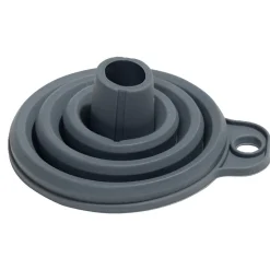 Gifi Préparation Culinaire^Entonnoir rétractable silicone gris