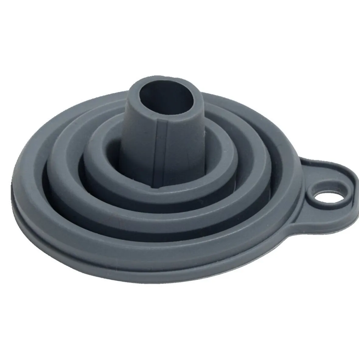 Gifi Préparation Culinaire^Entonnoir rétractable silicone gris