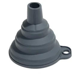 Gifi Préparation Culinaire^Entonnoir rétractable silicone gris