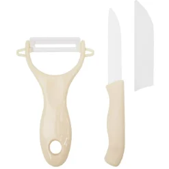 Gifi Préparation Culinaire^Eplucheur et couteau céramique