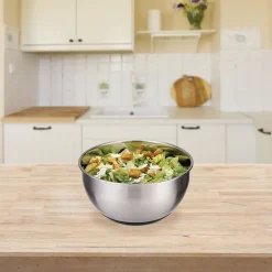 Gifi Préparation Culinaire^Essoreuse à salade 2 en 1 en inox