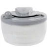 Gifi Préparation Culinaire^Essoreuse à salade automatique rotation par manette balai