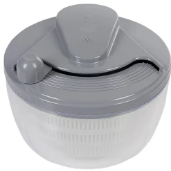 Gifi Préparation Culinaire^Essoreuse à salade automatique rotation par manette balai