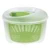 Gifi Préparation Culinaire^Essoreuse à salade plastique transparent et vert Ø24xH16cm