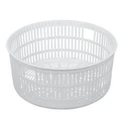 Gifi Préparation Culinaire^Essoreuse à salade plastique blanc 4,5l