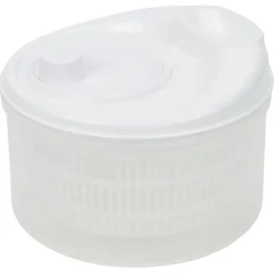 Gifi Préparation Culinaire^Essoreuse à salade plastique blanc 4,5l