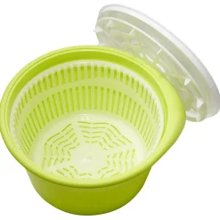 Gifi Préparation Culinaire^Essoreuse à salade vert et blanc