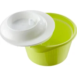 Gifi Préparation Culinaire^Essoreuse à salade vert et blanc