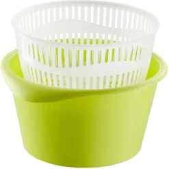 Gifi Préparation Culinaire^Essoreuse à salade vert et blanc