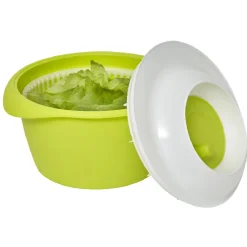 Gifi Préparation Culinaire^Essoreuse à salade verte et blanche
