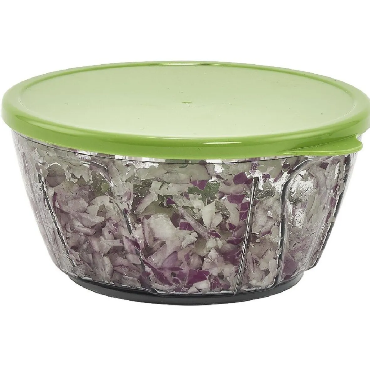 Gifi Préparation Culinaire^Essoreuse 3en1 hachoir et bol transparent et vert