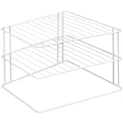 Gifi Rangement De Cuisine^Etagère d angle 3 niveaux porte assiettes Metaltex