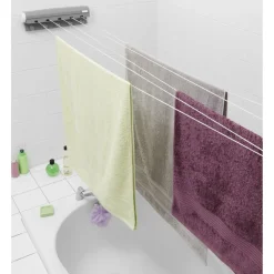 Etendoir à linge rétractable 17 m d étendage Entretien Du Linge
