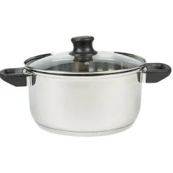Gifi Petit Électroménager^Faitout en inox gris argent 24 cm
