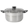 Gifi Petit Électroménager^Faitout inox et verre