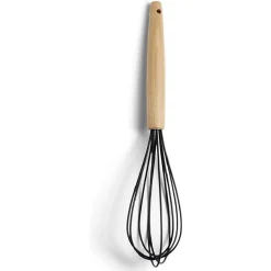Gifi Préparation Culinaire^Fouet en silicone avec manche en bois L.30cm