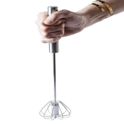 Gifi Préparation Culinaire^Fouet inox semi automatique L36cm