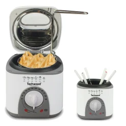 Gifi Petit Électroménager^Friteuse et fondue 2 en 1 Techwood