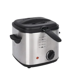 Gifi Petit Électroménager^Friteuse et fondue en inox gris