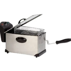 Gifi Petit Électroménager^Friteuse inox 3,5 L Homday