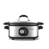Gifi Petit Électroménager^Friteuse multicuiseur Homday 6en1 inox grise et noir