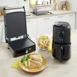 Gifi Petit Électroménager^Friteuse sans huile mini noir