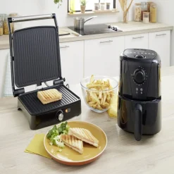 Gifi Petit Électroménager^Friteuse sans huile mini noir