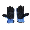 Gants mécanicien coton et cuir taille unique bleu^Gifi Sale
