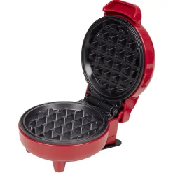 Gifi Petit Électroménager^Gaufrier rouge et noir 550W
