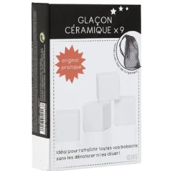 Gifi Conservation Alimentaire^Glaçon en céramique x9