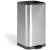Gifi Rangement De Cuisine^Égoutoir à couverts et ustensiles inox et plastique 10x10xH18,5cm