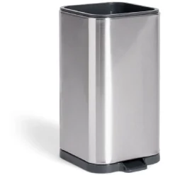 Gifi Rangement De Cuisine^Égoutoir à couverts et ustensiles inox et plastique 10x10xH18,5cm