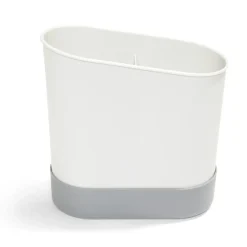 Gifi Rangement De Cuisine^Égouttoir à couverts plastique gris 17,3x17,3xH9,2cm