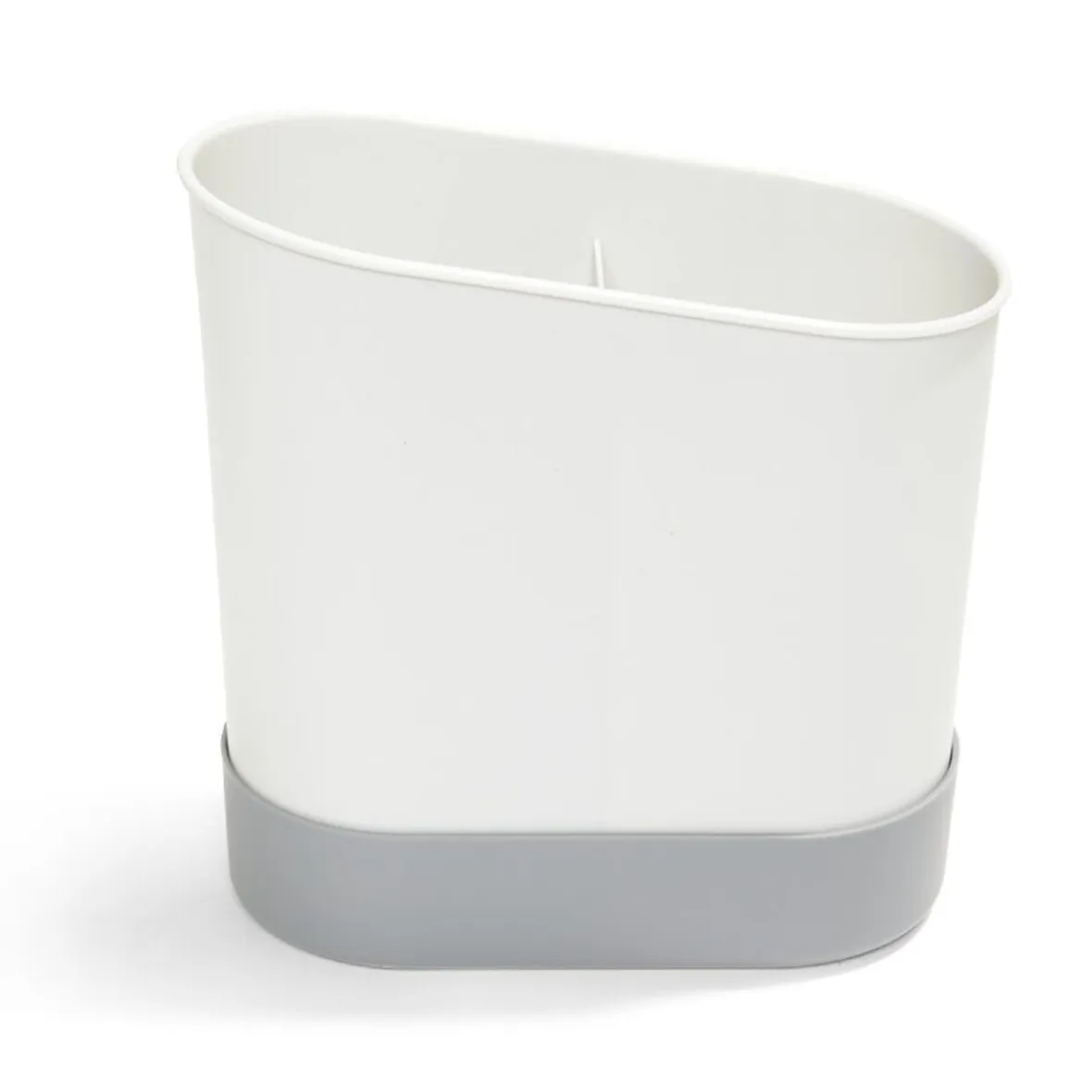 Gifi Rangement De Cuisine^Égouttoir à couverts plastique gris 17,3x17,3xH9,2cm