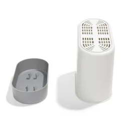 Gifi Rangement De Cuisine^Égouttoir à couverts plastique gris 17,3x17,3xH9,2cm