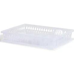 Gifi Rangement De Cuisine^Égouttoir à vaisselle en plastique transparent