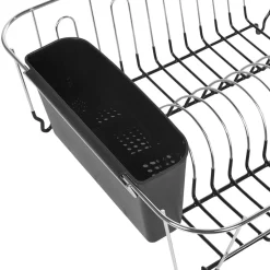 Gifi Rangement De Cuisine^Égouttoir à vaisselle gris et noir